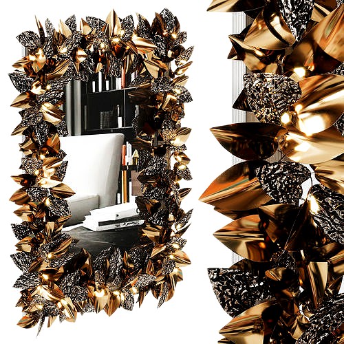 MCQUEEN RECTANGULAR WALL LIGHT MIRROR