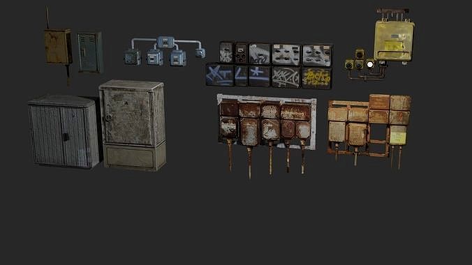 Fuse box asset pack