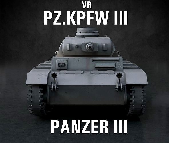 German WW2 Panzer III Tank