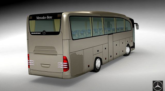Mercedes Benz Travego 3D Model