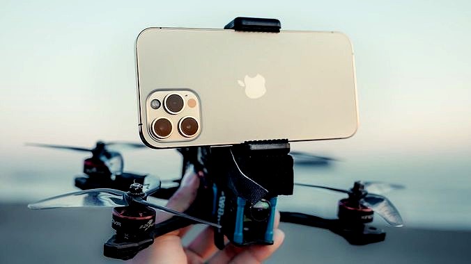 Phone Holder for FPV Drone | 3D