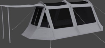 Camp tent 3D Model