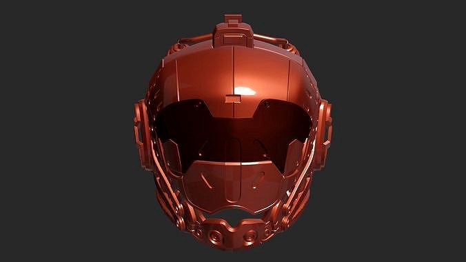Printable Kane Helmet Titan Fall | 3D model