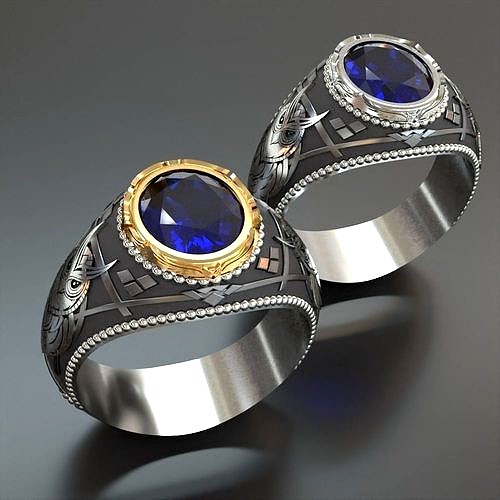 Owl ring | 3D