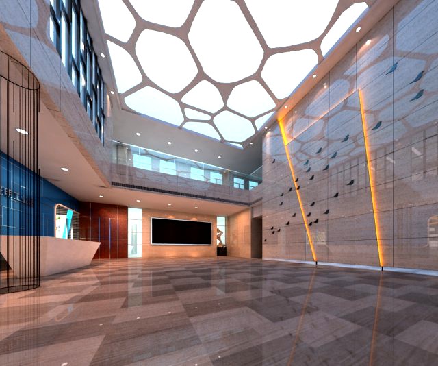 Lobby 031 3D Model