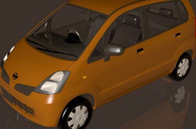 Nissan Moco 3D Model