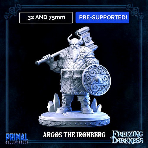 Dwarf - Argos - FREEZING DARKNESS | 3D