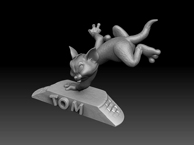 Cat Tom 3d printable STL | 3D