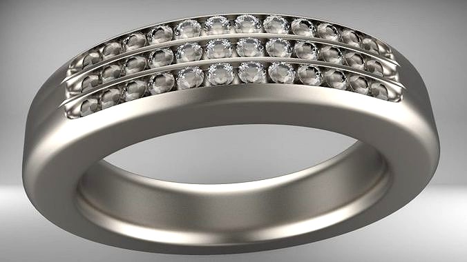 Khmer Rings Diamond | 3D