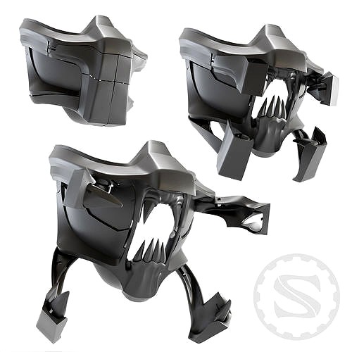 The Predator Inspired Mechanized Mask  | 3D