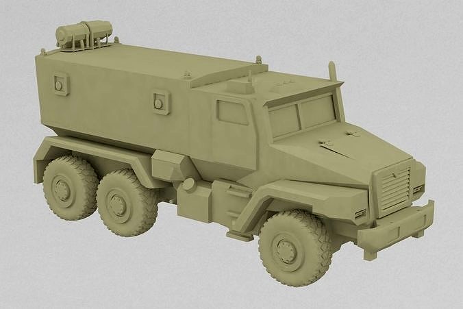 ural car | 3D