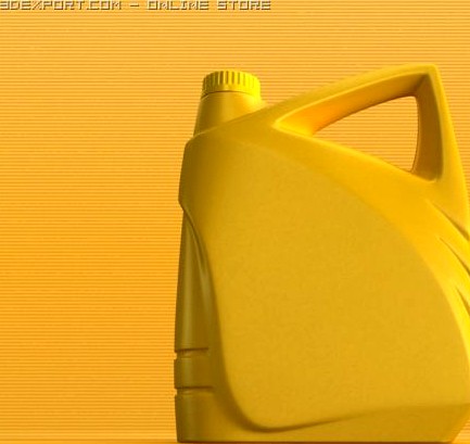 OIL CONTAINER 3D Model