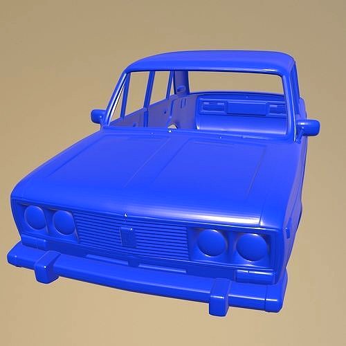 VAZ LADA 2106 1976 PRINTABLE CAR BODY | 3D