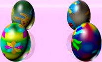 Easter Eggs Set 05 3D Model