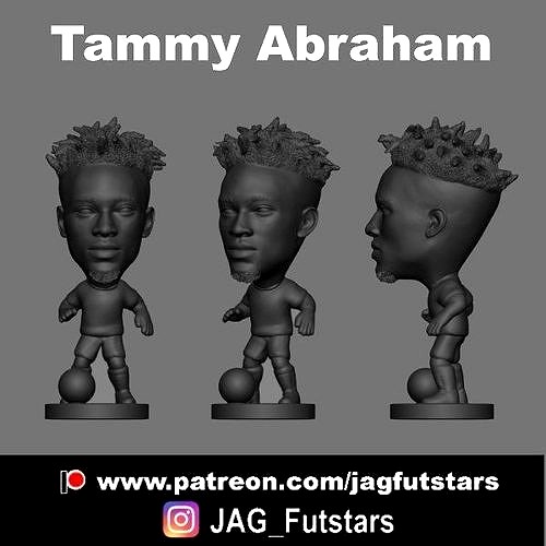Tammy Abraham - Soccer STL | 3D