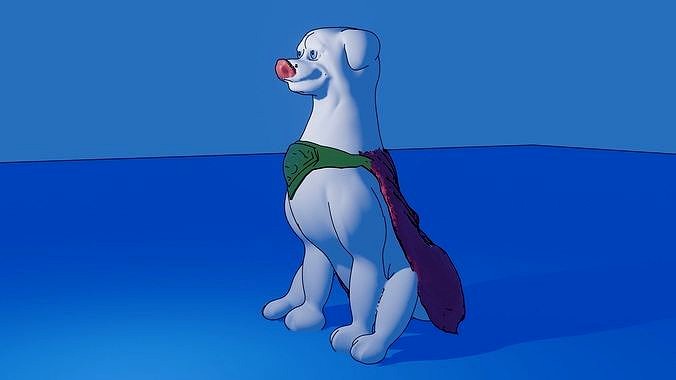 Krypto the Superdog - 3d print ready | 3D