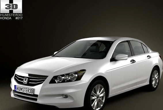 Honda Accord Sedan 2012 3D Model