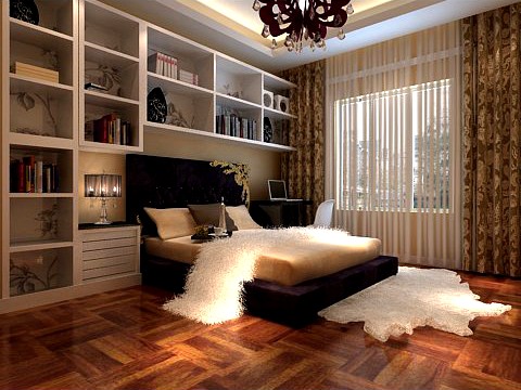 Photorealistic Bedroom 0054 3D Model