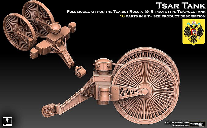 Tsar Tank | 3D