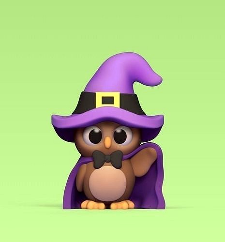 Owl Witch | 3D