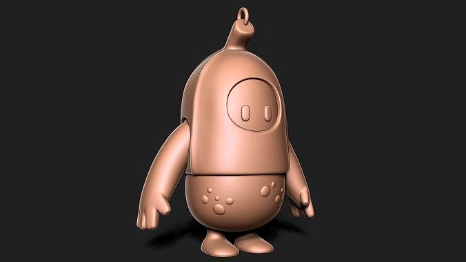 Fall Guy keychain | 3D