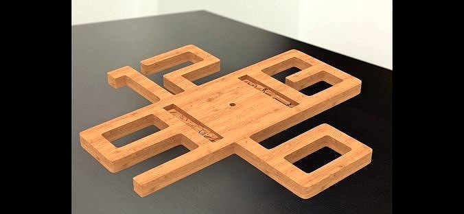 Wall clock ready | 3D