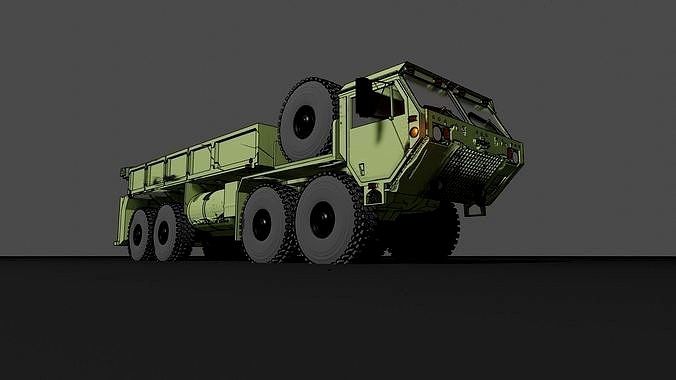M997 Hemtt Oshkosh MLRS Ammunition Truck | 3D