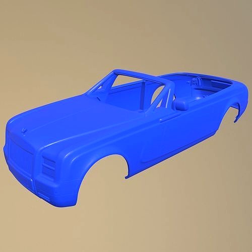 ROLLS ROYCE DROPHEAD 2013 PRINTABLE CAR IN SEPARATE PARTS | 3D