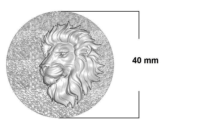 LION TEXTURE 3D SCULPTURE BAS RELIEF DESIGN | 3D