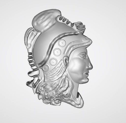 GREEK KING BAS RELIEF DESIGN  | 3D