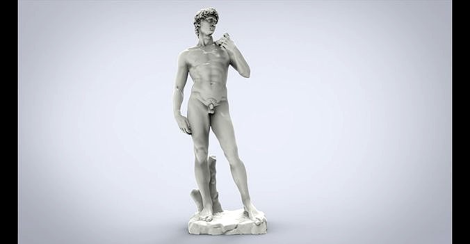 Statue of David by Michelangelo | 3D