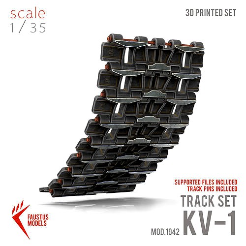 KV-1 tracks 3d print | 3D