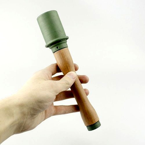 Model 24 Stielhandgranate  Grenade | 3D