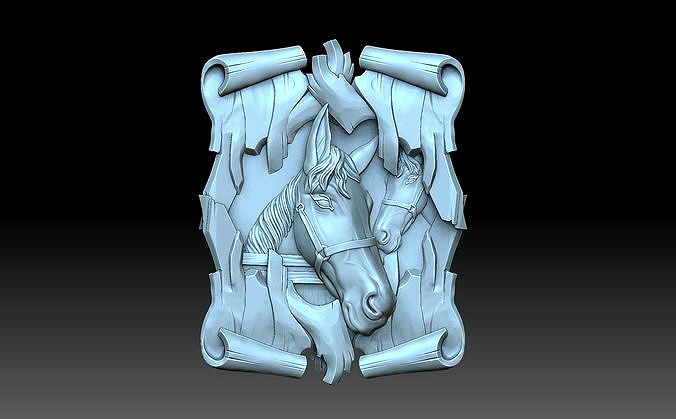Framed horse | 3D