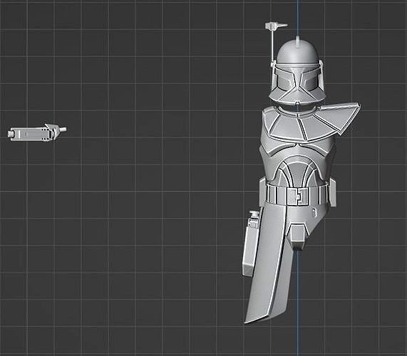 Phase 1 Animated Captain Rex Add-on Kit | 3D