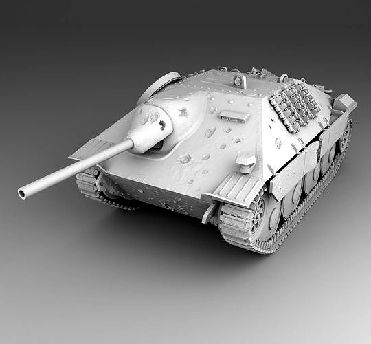 German Tank Hetzer | 3D