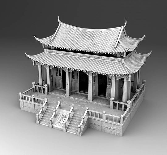 Chinese building | 3D