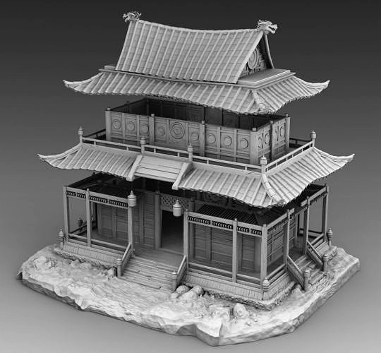 Chinese house | 3D