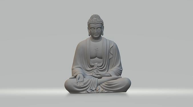 Gautama Buddha 3D Model | 3D