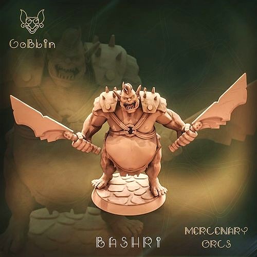 Orc Bashri - Mercenary Orcs | 3D