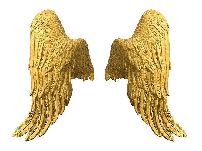 Wings Printable 05 | 3D