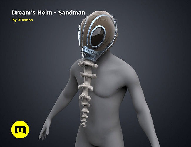 The Sandman helm | 3D