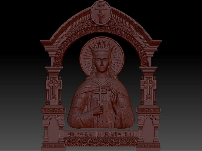 Virgin Mary Statue 3D print model | 3D