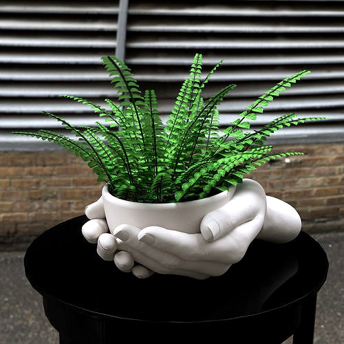 Hand pot planter | 3D