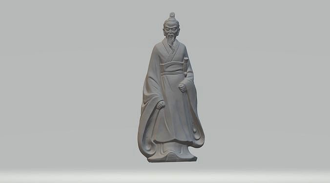 Qu Yuan 3D Model | 3D