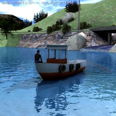 Download free Boat 3D Model