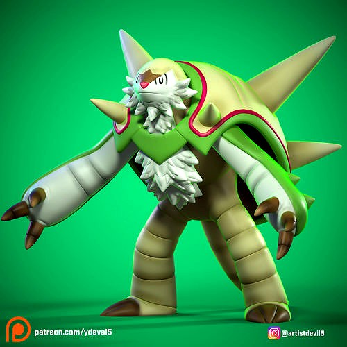 CHESNAUGHT POKEMON | 3D