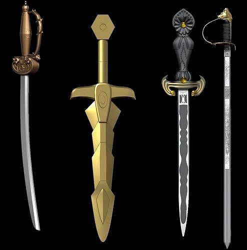 Kit four Sword | 3D