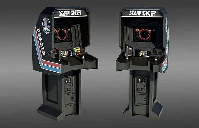 Starfighter Arcade Cabinet | 3D
