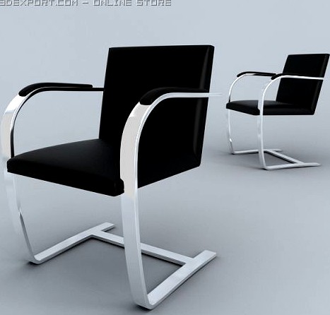 Brno chair 3D Model